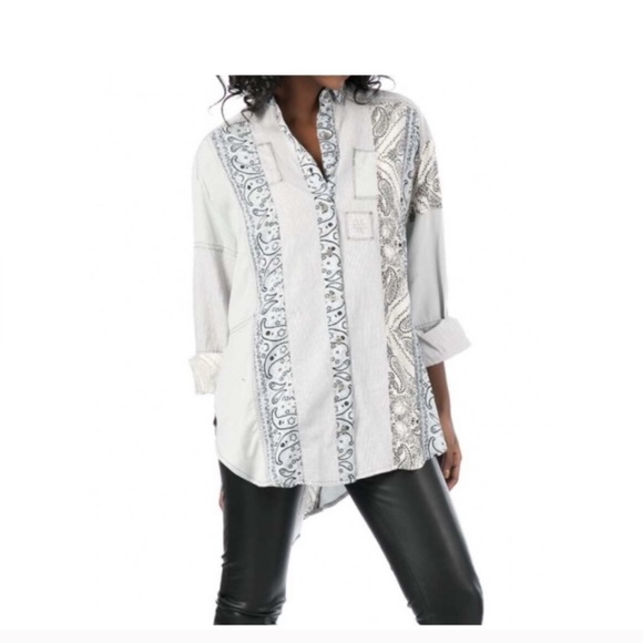 Free People All Patched Up Top - Picture 9 of 11